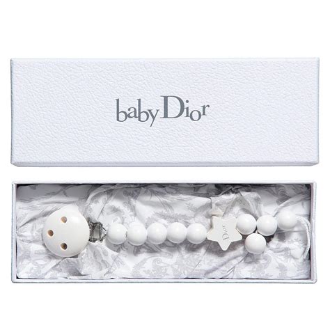 baby dior dummy chain|Dior plush toys.